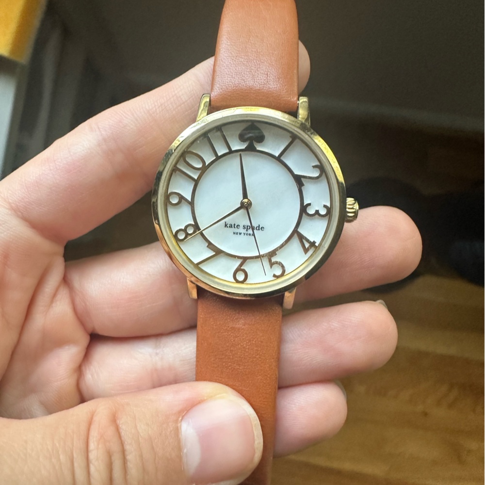 Kate Spade leather watch